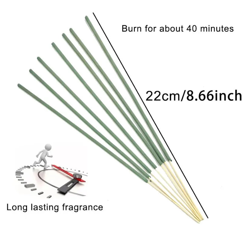 Bulk Sale 20Packs 22cm White Sage Incense Sticks Lavender Dragon Blood Fragrance for Yoga Meditation Home Bamboo Incense Sticks Oasis Select