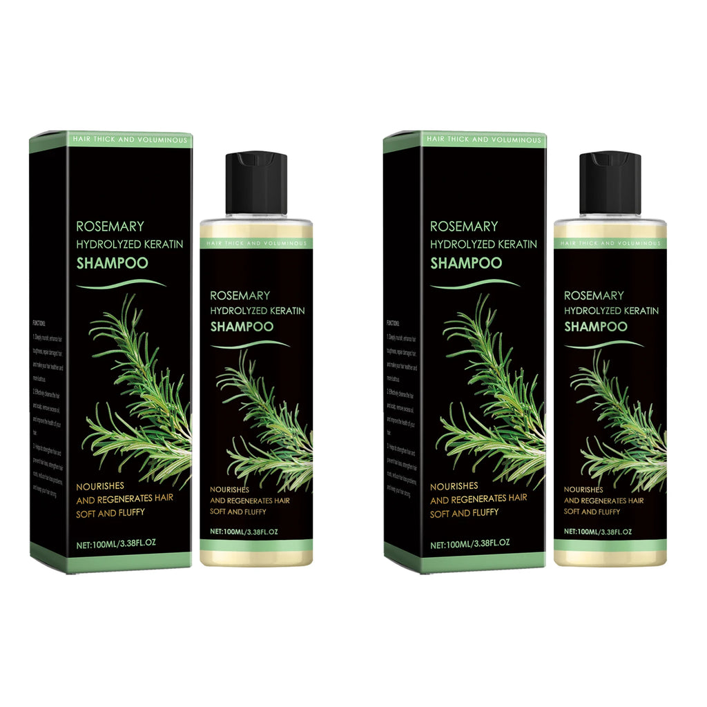 Rosemary Oil Shampoo Hair Growth Prevent Hair Loss Volumizing Hydrolyzed Keratin Nourishing Moisturizing Deep Clean Scalp Care Oasis Select Buy 1 Get 1 Free