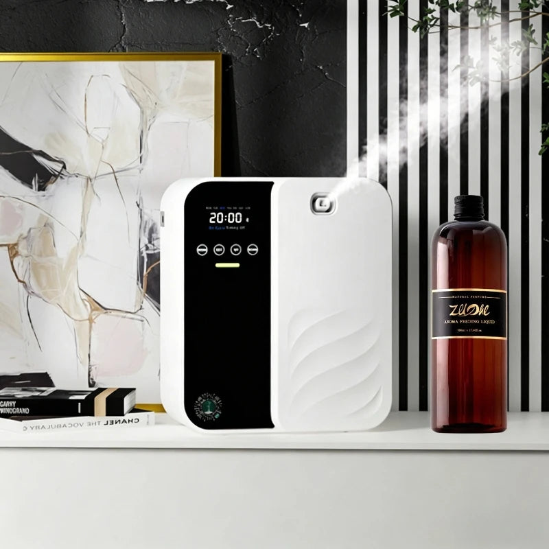 Intelligent Aromatherapy Machine Humidifier Bedroom Fresh Air Toilet Deodorization Fragrance 500ml Large Capacity Aroma Diffuser Oasis Select