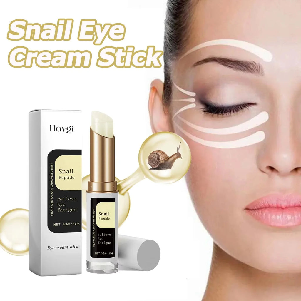 Snail Eye Cream Stick Collagen Fade Fine Lines Wrinkle Lightening Dark Circles Firming Eye Bags Puffiness Moisturizing Eye Cream Oasis Select Default Title