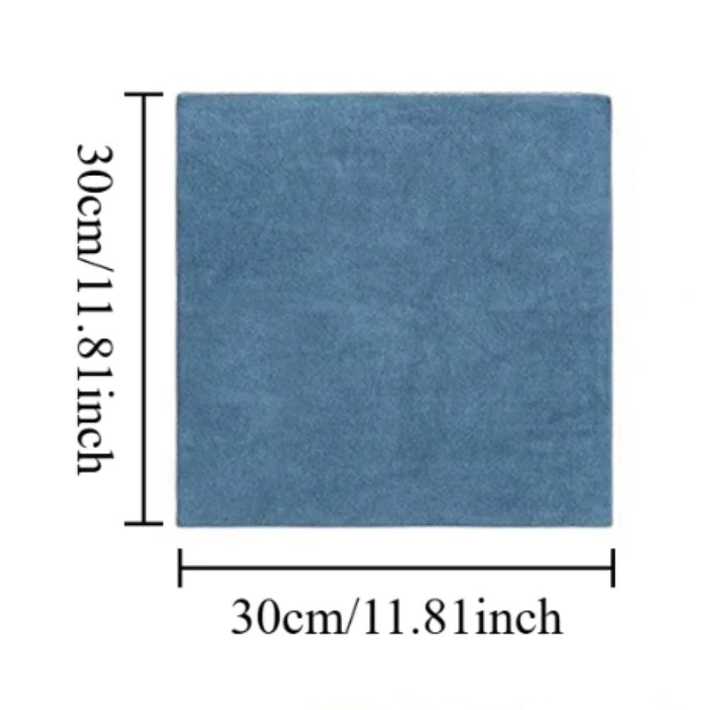 Microfiber Car Towel Thickened Ultra Absorbent Lint Free Scratch Free Drying Cloth Auto Detailing Wash Cleaning Rags Oasis Select 30x30cm