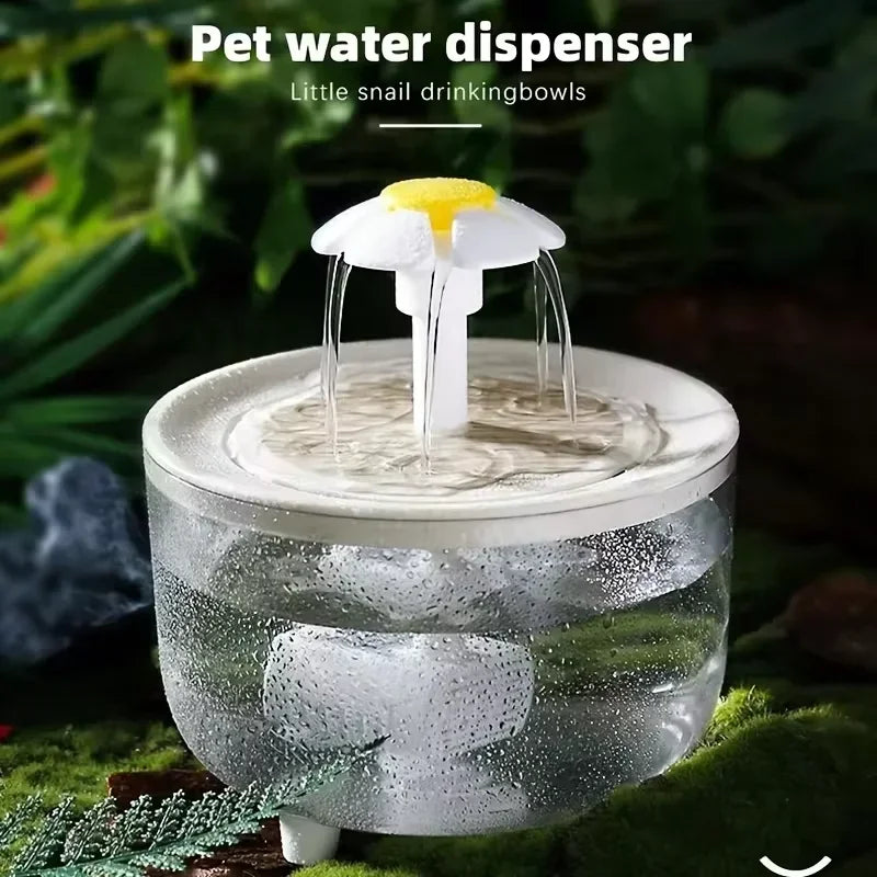 Pets Water Fountain Auto Filter USB Electric Mute Cat Drinker Bowl 1200mL Recirculate Filtring Drinker for Cats Water Dispenser Oasis Select