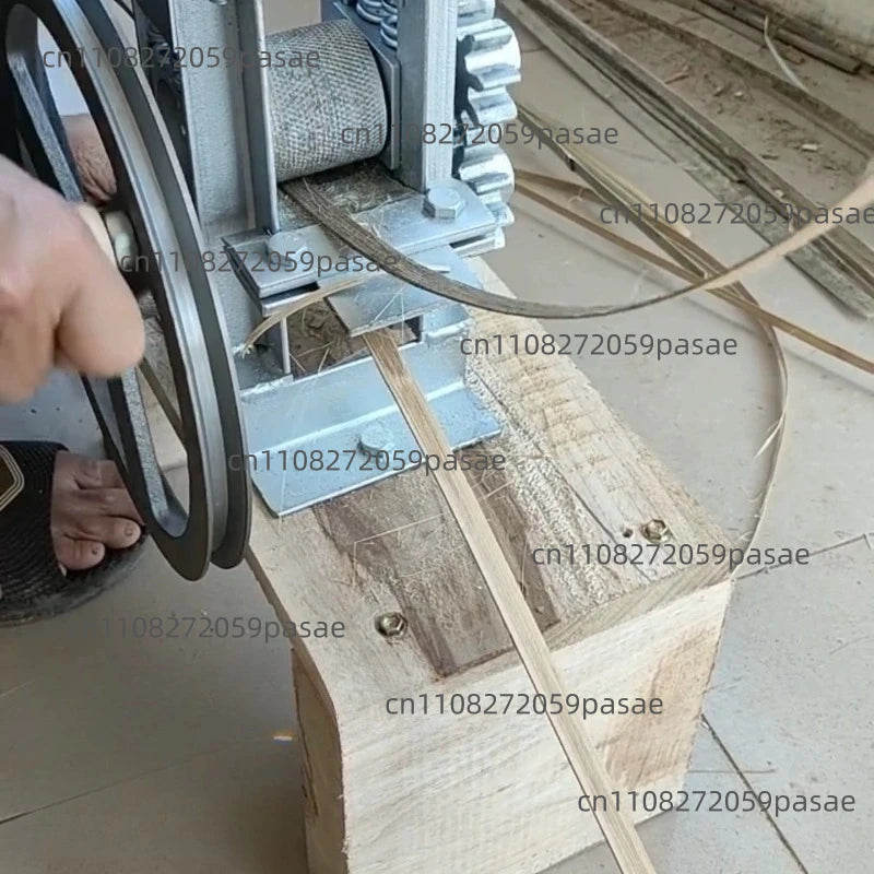 Manual Bamboo Strip Cutting & Drawing Machine | 4 Types