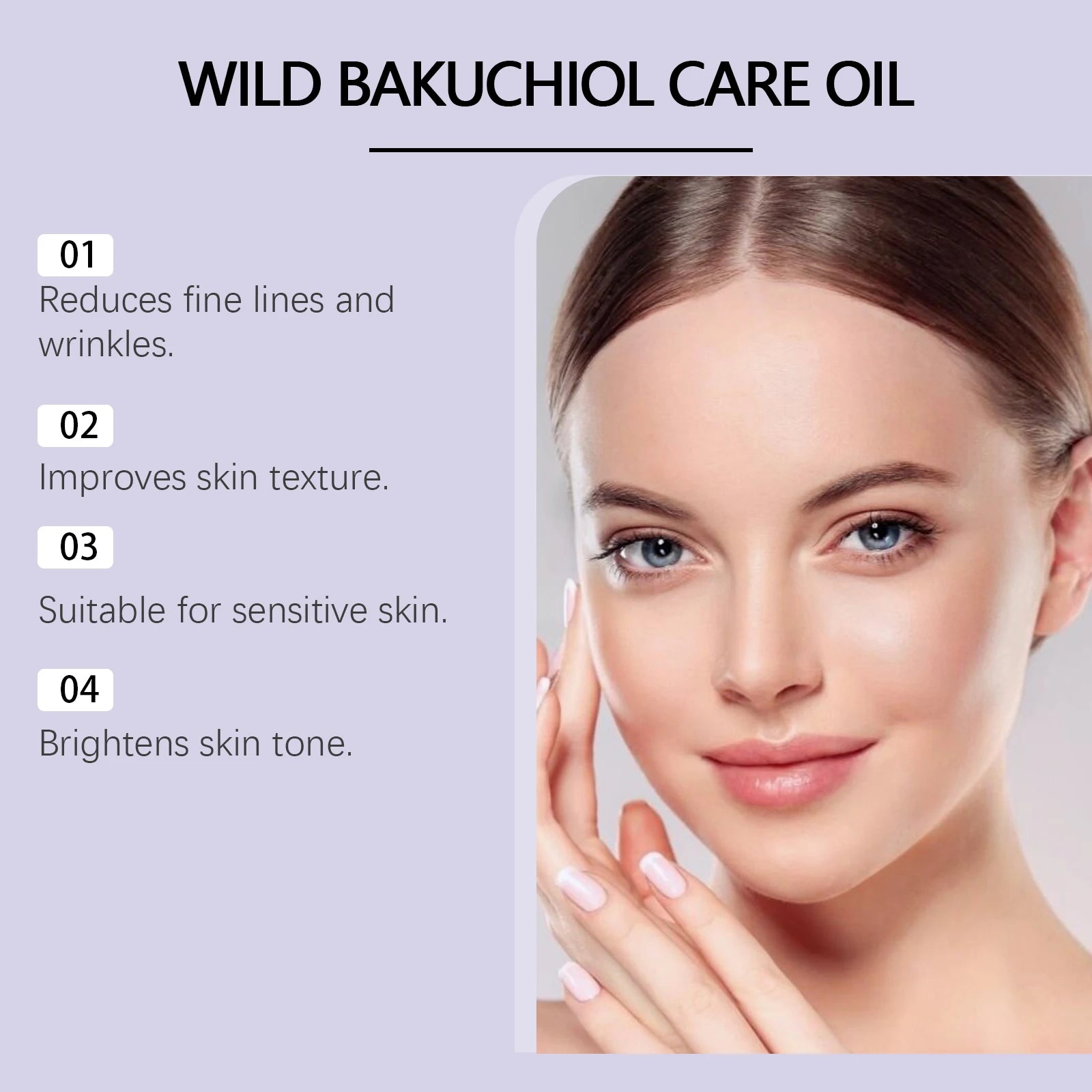 Bakuchiol Essectial Oil Relaxing Fade Fine Lines Brightening Skin Smoothing Facial Body Skin Care Nourish for Sensitive Skin Oasis Select