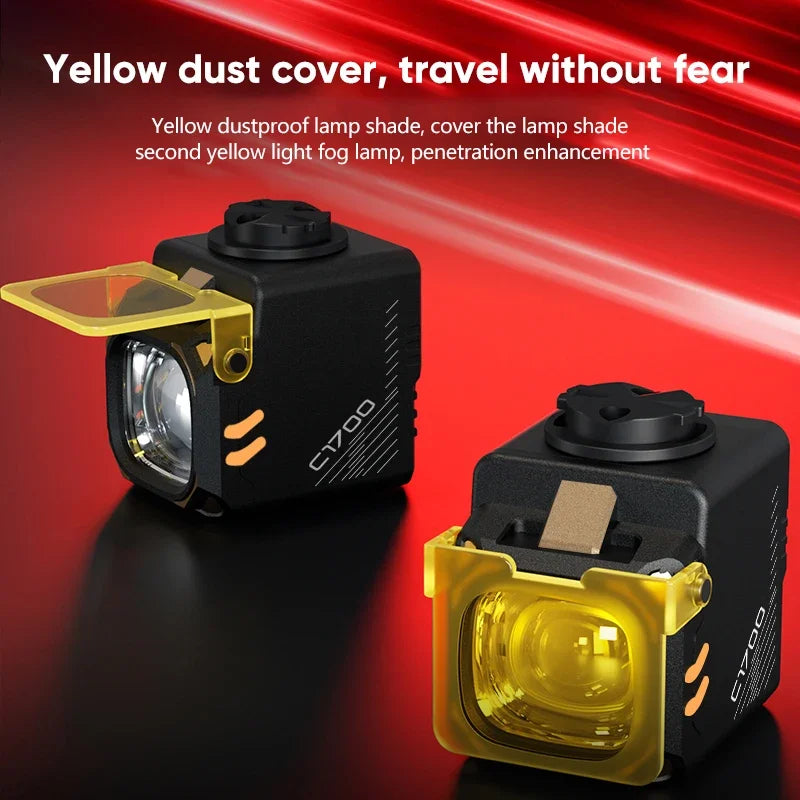 ZHIYU 1700 Lumen Bike Headlight | Type-C MTB Front Lamp
