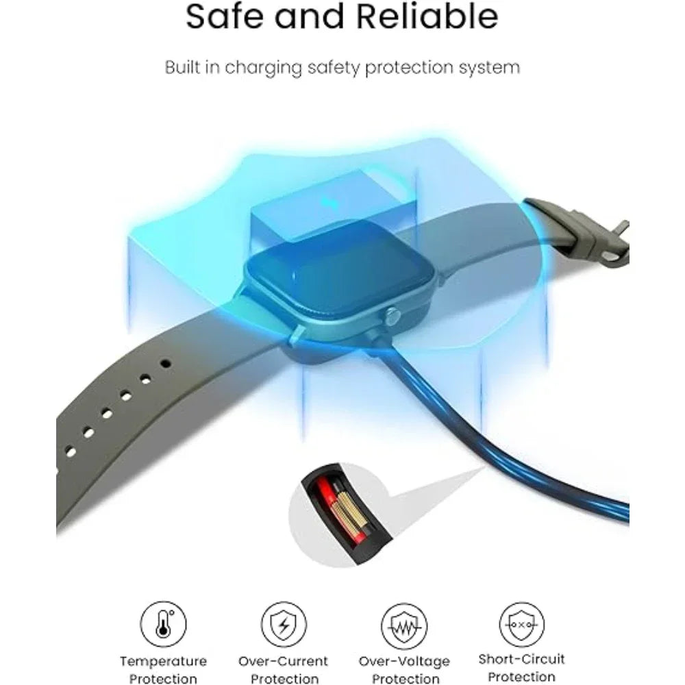 Amazfit GTS 2 / GTR 2e / Bip 5 USB Replacement Charger Cable Smartwatch Charger Cable Oasis Select