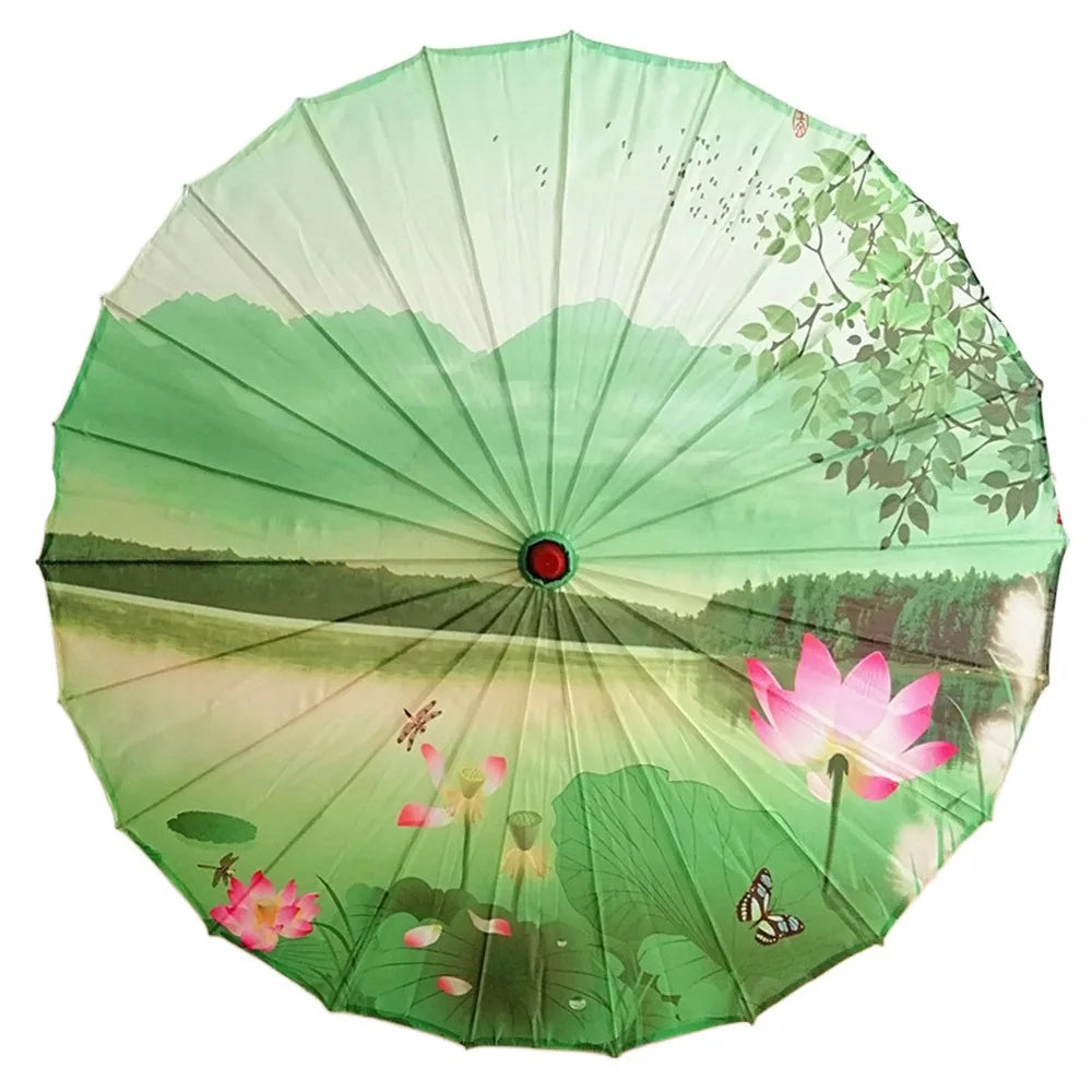Handmade Silk Chinese Umbrella – Dance, Wedding & Décor Prop
