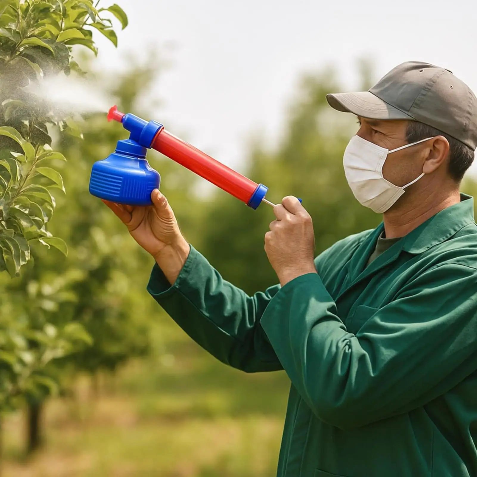 Diatomaceous Earth Powder Duster Garden Gnat Control Washable Diatomaceous Earth Powder Duster for Nursery Livestock Farm Oasis Select