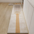 Minimalist geometric diatomaceous earth mat for household anti slip foot mat, water absorption and anti drop kitchen mat Oasis Select 01 50X80cm