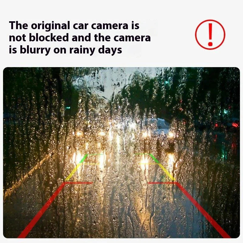 Vehicle Rear Camera Rain Cover; Weatherproof Guard; Auto Back Cam Protection Shield for Commuting Oasis Select