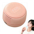 Handheld Mini Fan Clip-style Waist Hanging Portable Travel Whirlwind Silent Fan Rechargeable Summer Outdoor Small Fan Oasis Select pink