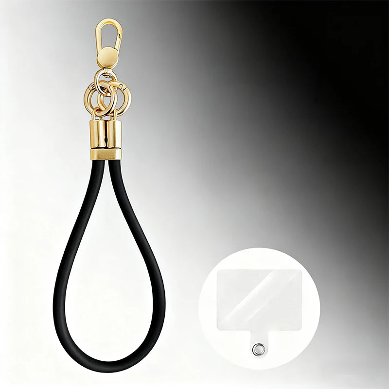 Adjustable Universal Silicone Wrist Strap Phone Case Women's Handheld Keychain Durable Outdoor Bapa Chain Portable USB Oasis Select A8