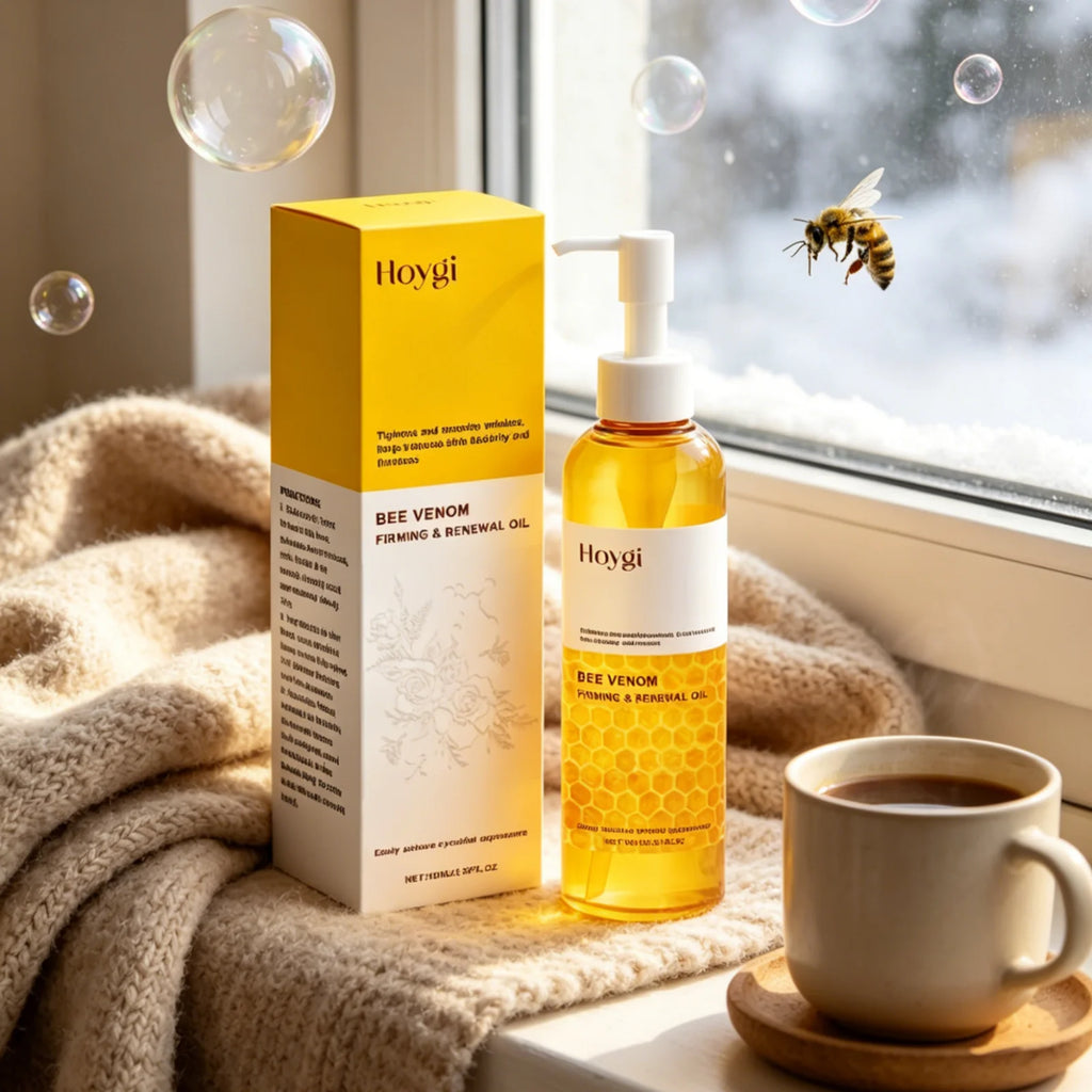 Hoygi Bee Venom Firming Body Oil – Skin Tightening 100ml Firming Body Oil Oasis Select