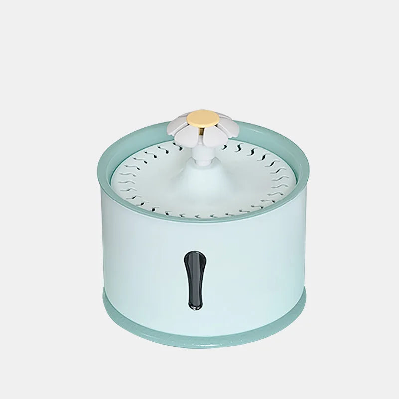 Pet Smart Water Dispenser, Automatic Circulation of Fresh Water, Cat Low-frequency Water Feeder, Water Bowl Combination Oasis Select green USB Power supply 2L