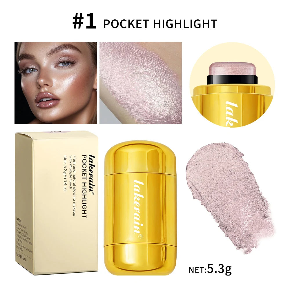3-in-1 Blush Stick – Cheek, Lip & Glow | 6 Shades