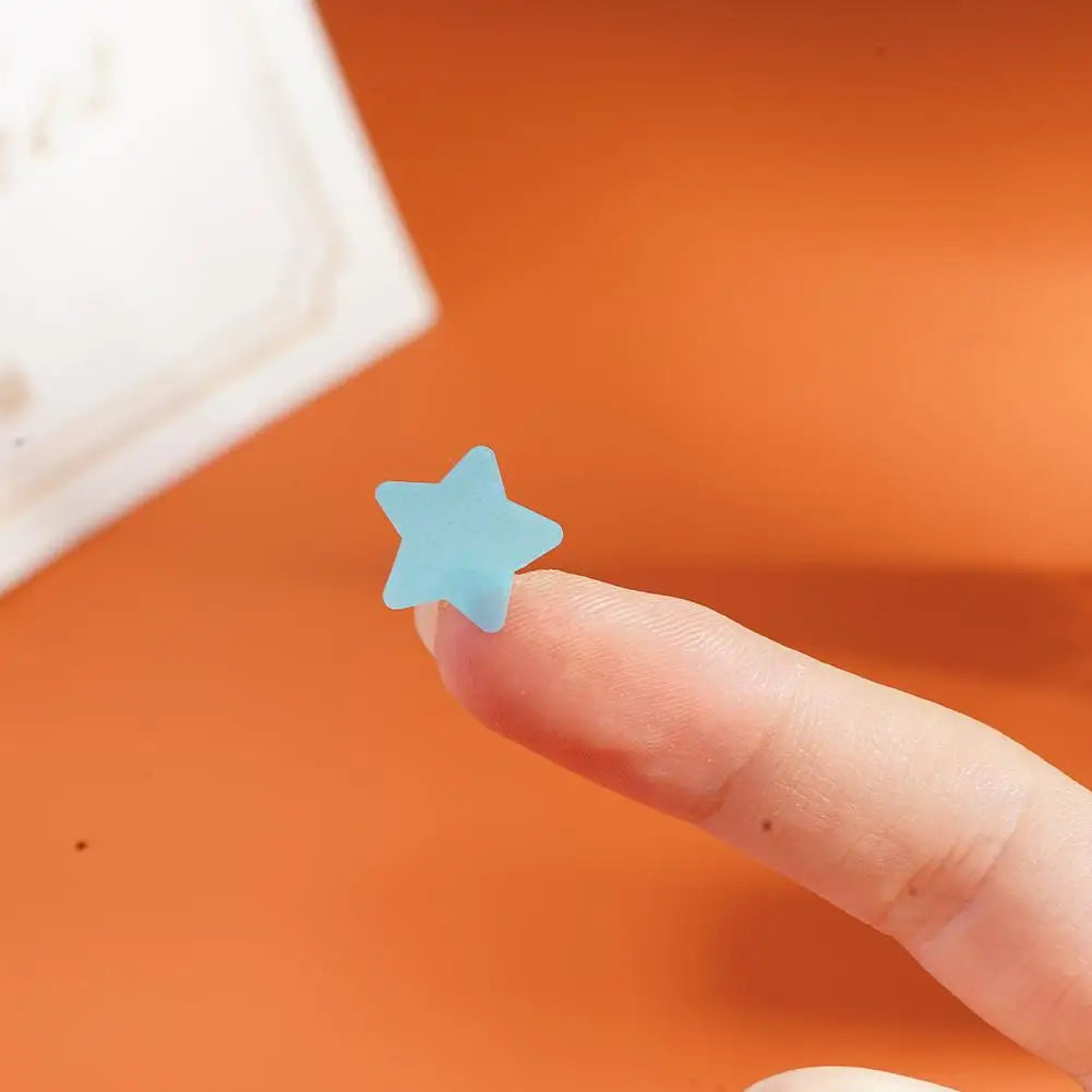 40pcs Colorful PE Pimple Patches Cute Star Shaped Pimple Cover Sticker Invisible Pimple Cover Removal Pimple Patch Oasis Select