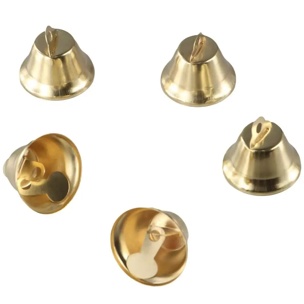 50pcs Gold Jingle Bells – Multi-Size DIY Craft & Wedding Decor DIY Craft Bells Oasis Select