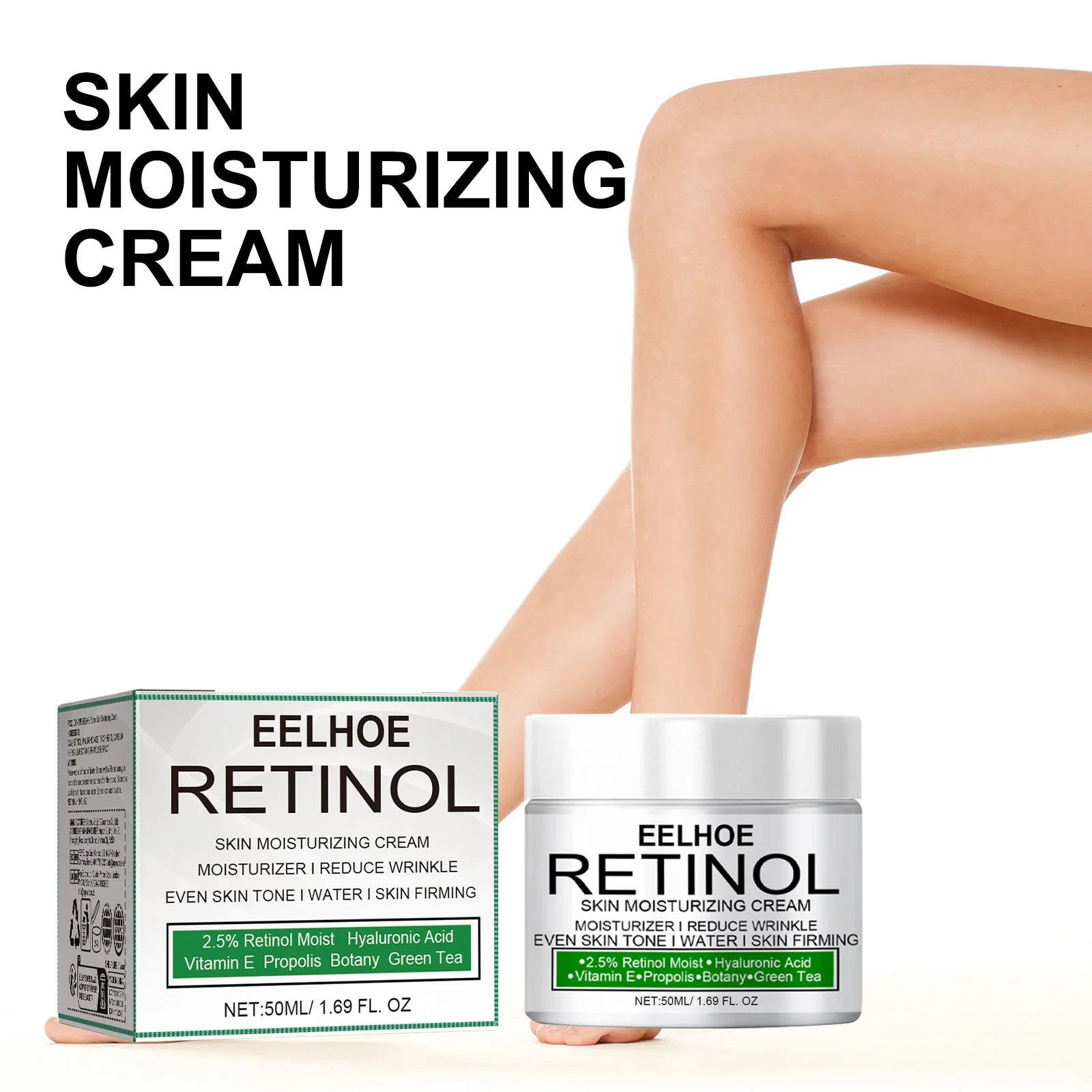 EELHOE Retinol Whitening Cream Private Part Armpit Knee Buttocks Moisturizer Dark Skin Bleaching Lighten Melanin Brighten Cream Oasis Select
