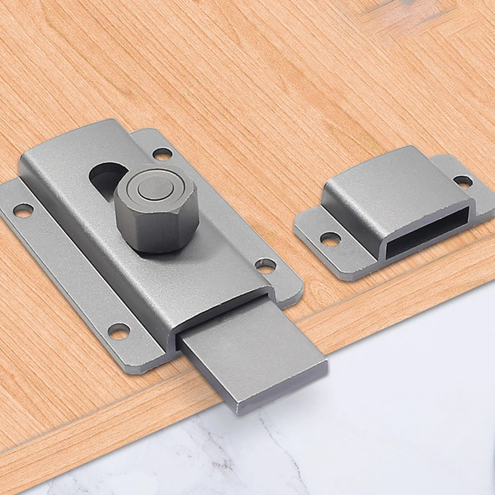 For Home Bedrooms Warehouse Door Lock Aluminum Alloy Lock 7.6cmx3.2cm 2.99inchx1.26inch Thick And Reinforced Base Oasis Select