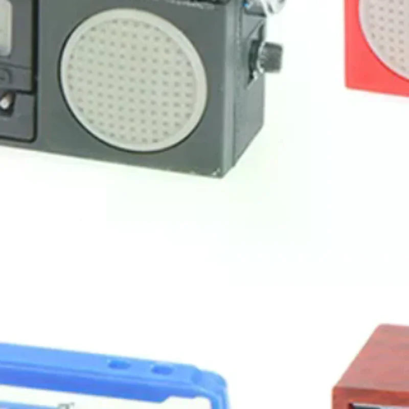 1:12 Dollhouse Miniature Radio Model Recorder Player Toy Doll Furniture Decor Oasis Select