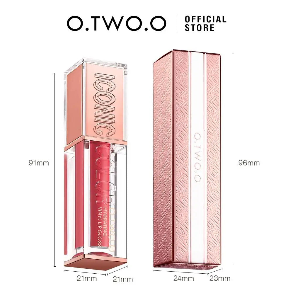 O.TWO.O Plumping Lip Gloss – Hydrating, High-Shine & Waterproof