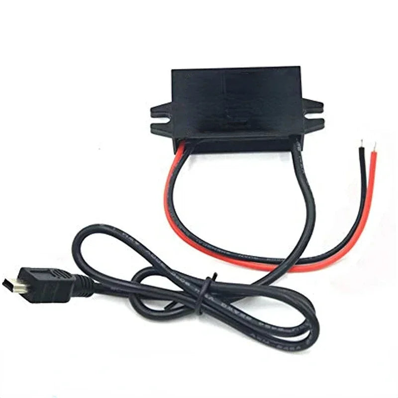 12V 24V 36V 48V 60V 72V Buck to 5V 3A USB Step Down Power Converter Car Auto Phone Motorcycle Charger Adapter 11V-90V Oasis Select Single mini 11V-90V 5V 3A