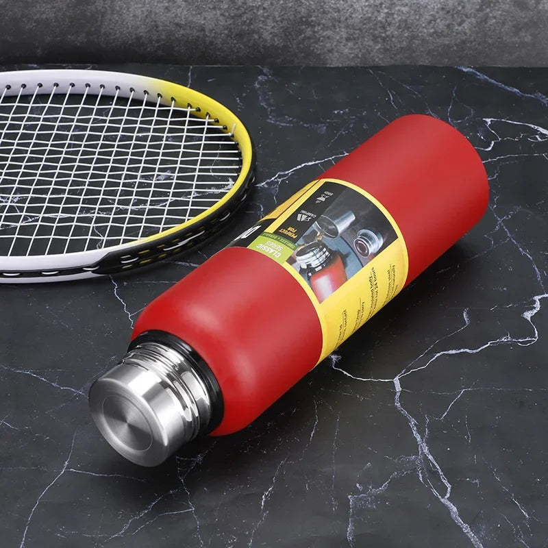 500/1000/1500ml Thermos Cup Stainless Steel Large Capacity Sports Water Bottle Vacuum Flask Portable Insulated Tumbler with Rope Oasis Select