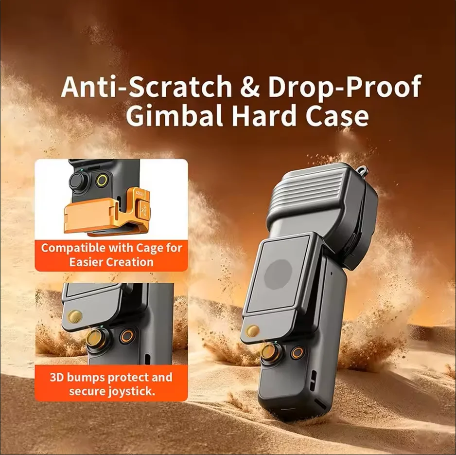 DJI Osmo Pocket 4/3 Protective Case – Scratch & Drop Guard