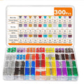 300-Piece Car Fuse Kit – Mini Blade, Standard & Mini Fuses Automotive Fuse Kit Oasis Select Default Title