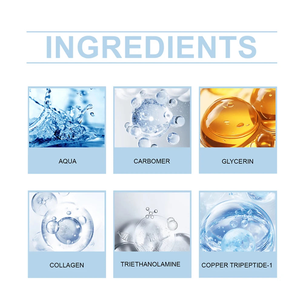 SUYARUN Super Peptide Blue Serum - Advanced Anti-Aging & Firming | Brightening & Elasticity Boost | Intensive Repair Serum. Oasis Select