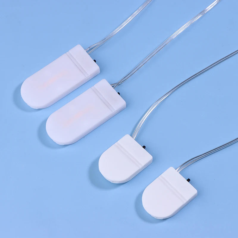 10Pcs Battery Holder Coin Cell Holder 1 X 3V/2 X 3V CR2032 LIR2032 Battery Holder Button Battery Holder With Line On Off Switch Oasis Select