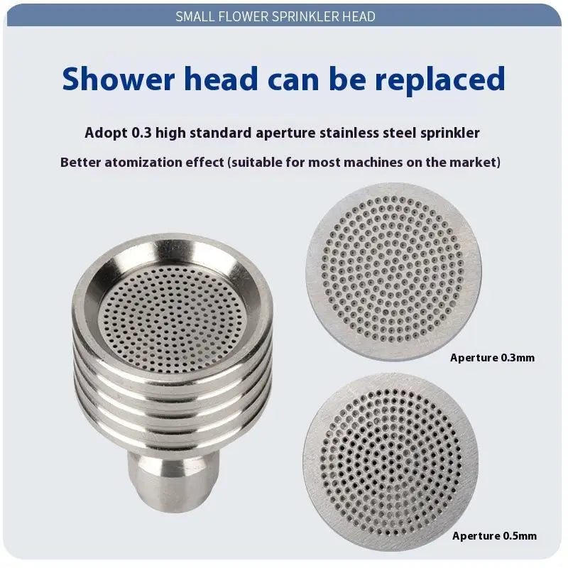 High Pressure 1/4 Interface Quick Connect Water Sprinkler Washing Nozzle Stainless Steel Shower Blades Wash Cars Irrigation Tool Oasis Select