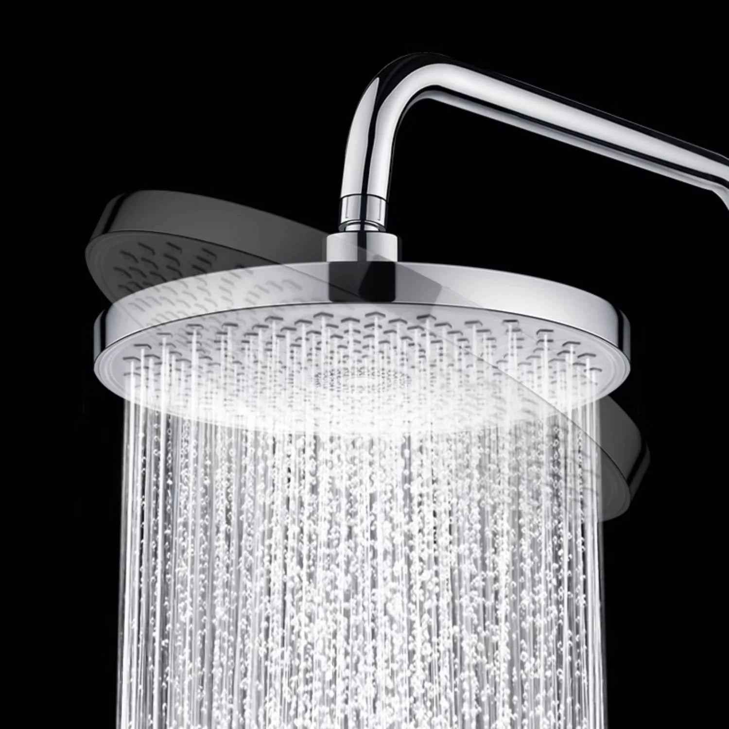 Large Round Rainfall Shower Head – Full Body Spray Booster