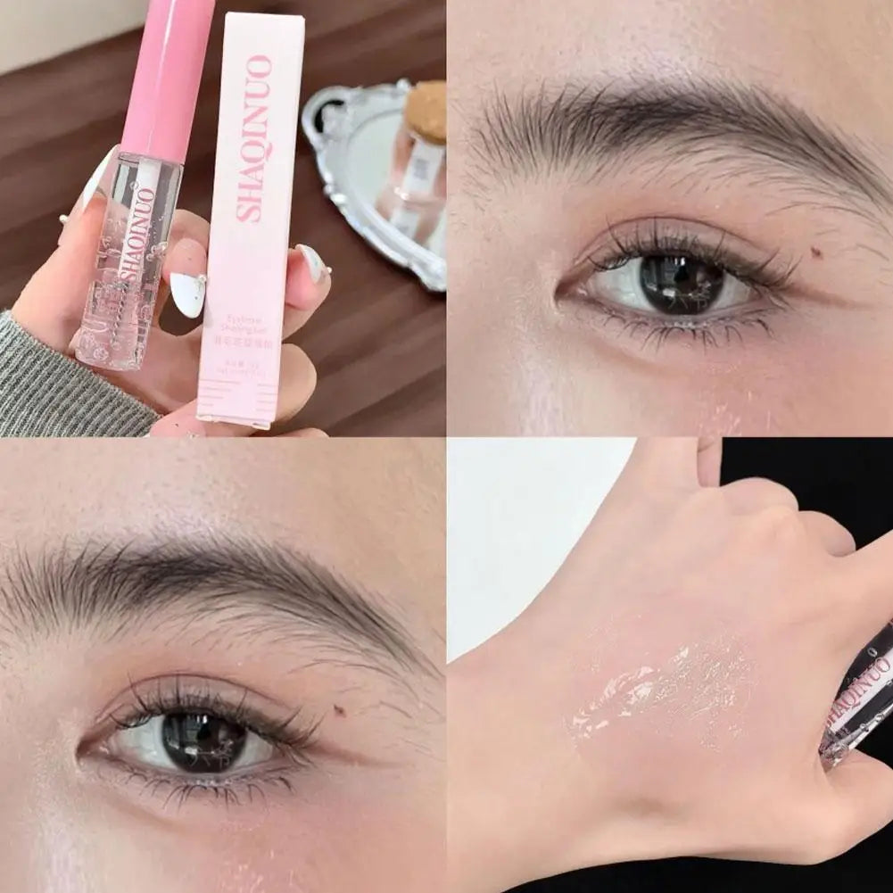 Waterproof Transparent Gel Eyebrow Styling Cream Long Lasting Fixing Brow Styling Makeup Clear Liquid Brow Sealed Layer Cosmetic Oasis Select