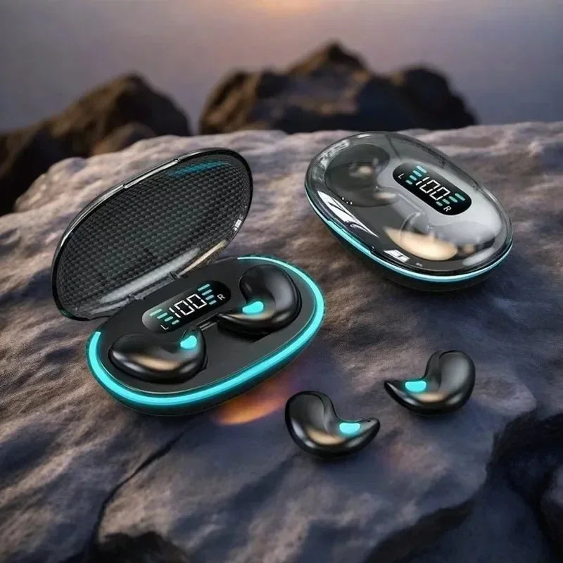 Mini Earpods Wireless Earphone Headphones Sport Game Sleep Bluetooth 5.3 Earbuds HIFI Stereo Music Headset Oasis Select