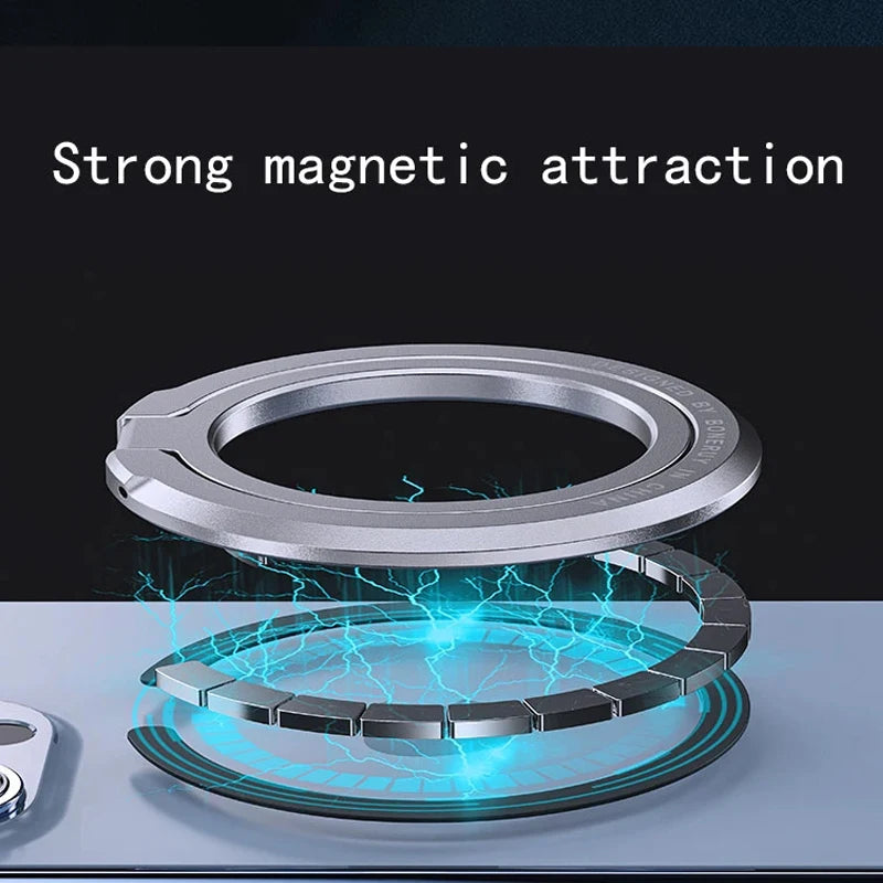Magnetic Finger Ring Holder & Stand for MagSafe iPhone
