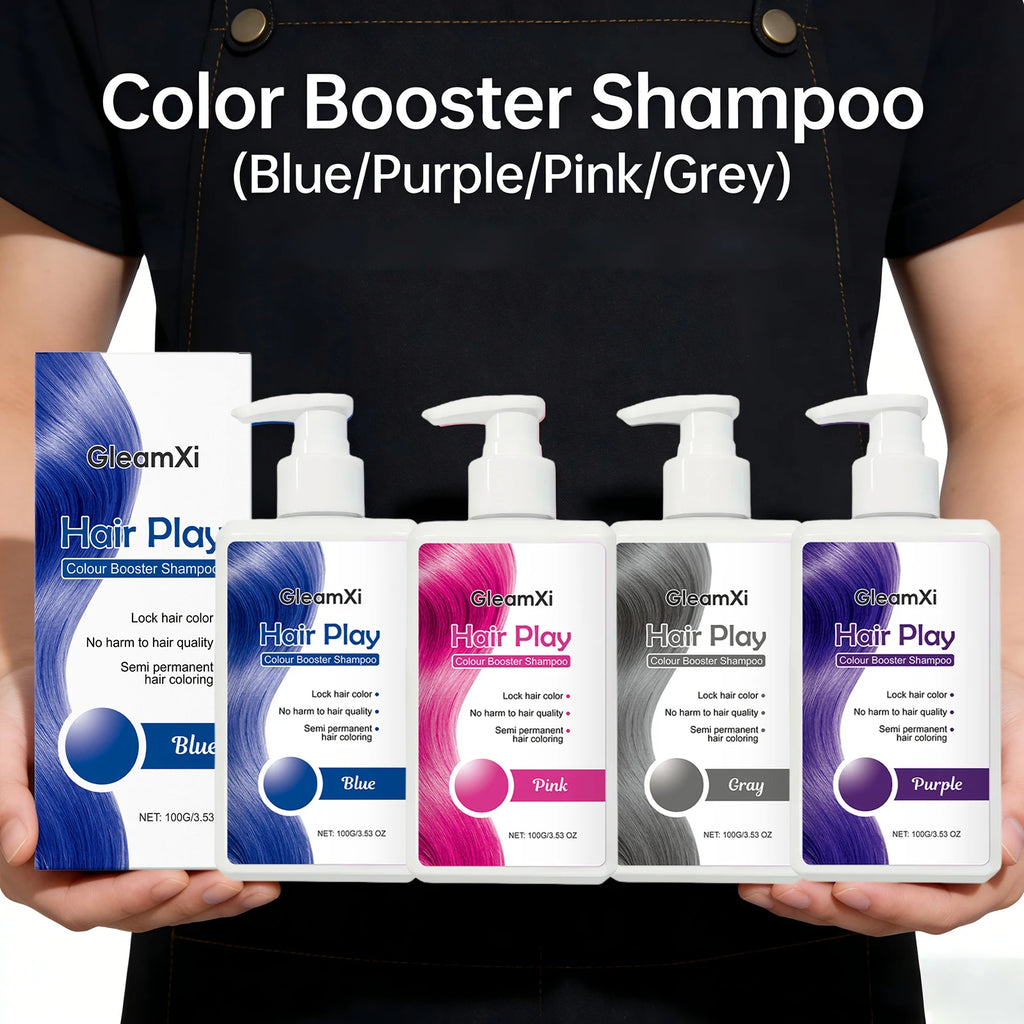Color Booster Shampoo Lock Hair Color Enhance Semi-Permanent Colour Not Damaging Hair Non-irritating Scalp Hairdressing Shampoo Oasis Select