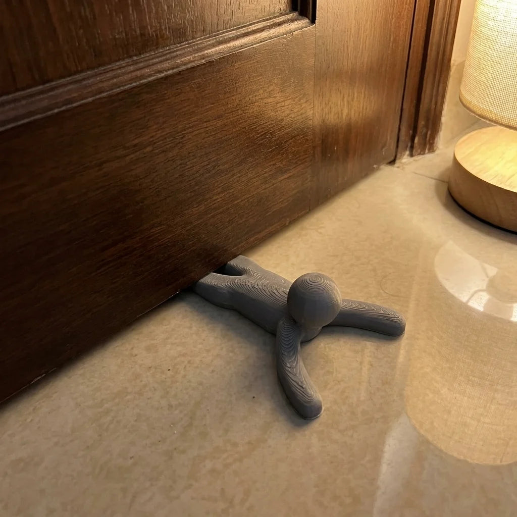 Creative Stick Figure Door Holder Funny Novelty Indoor Decorative Door Block Home Decoration Accessories Figurine Oasis Select