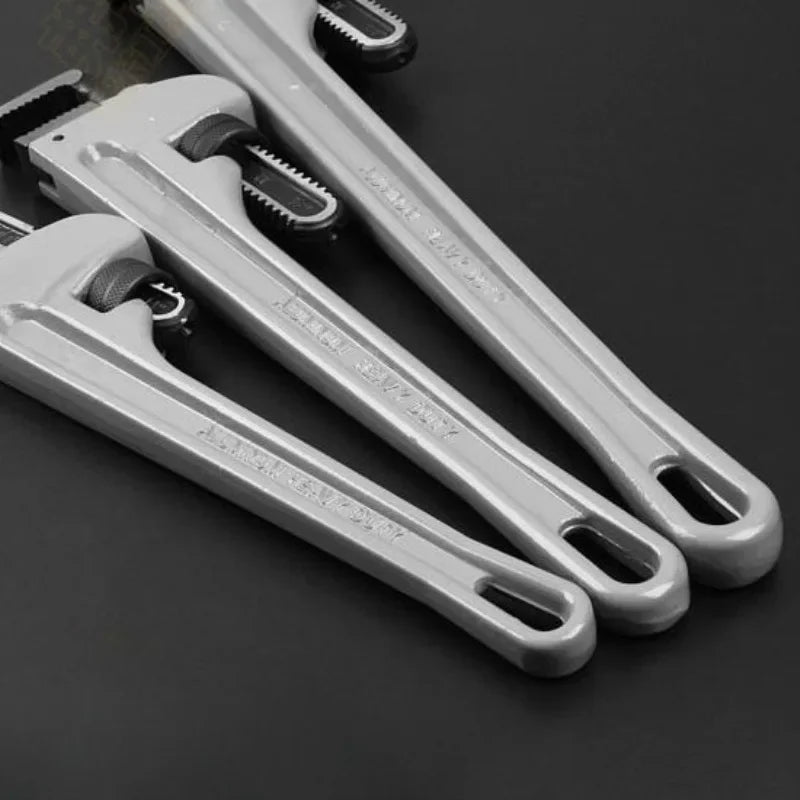JUSTINLAU 1piece Multifunctional Adjustable Eagle Beak Pipe Wrench Aluminum Alloy Handle Heavy Duty Pipe Pliers Manual Tools Oasis Select