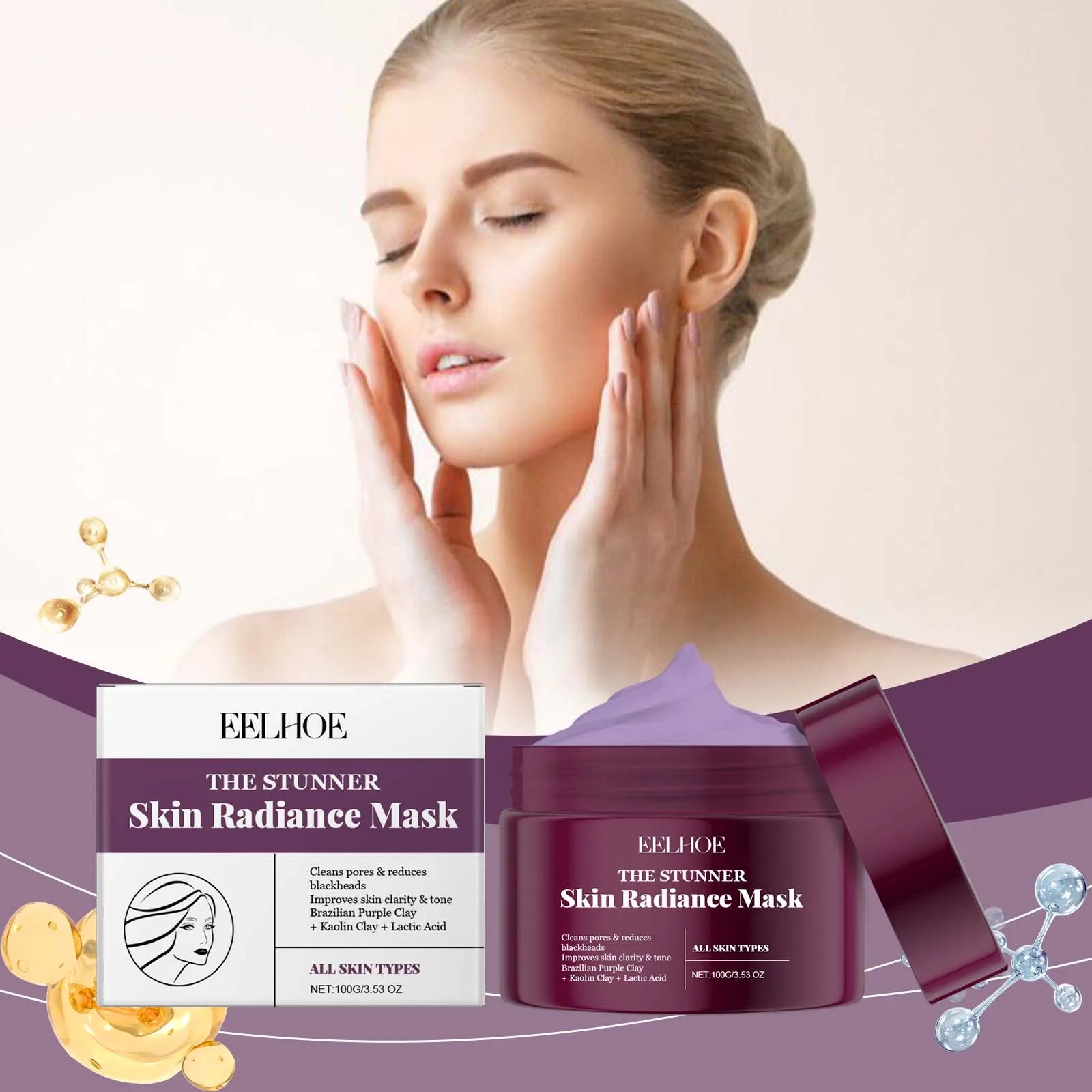 EELHOE Brightening Sleeping Mask – Hydrating & Firming 100g