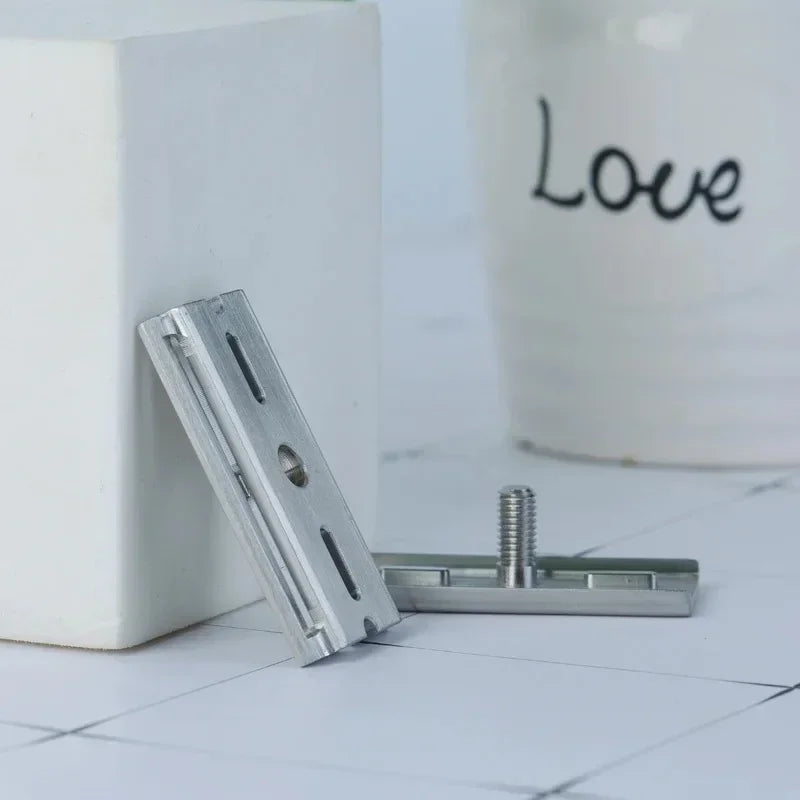 Yaqi Tile 316 Stainless Steel Safety Razor Head for Men