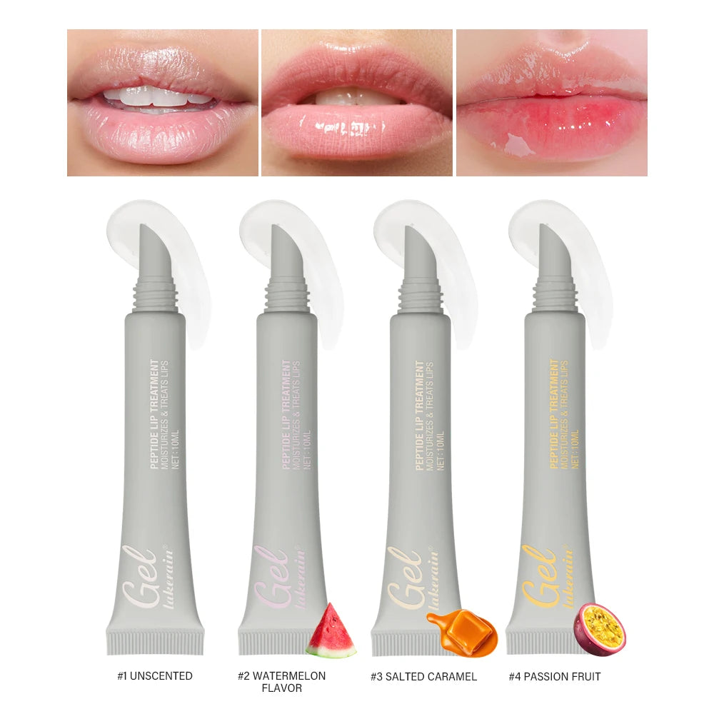 Moisturizing Lip Balm Nourishes Peptide Moisturizes Lightened Remove Dead Skin Lip Lines Anti-chapping Caramel Lip Care Gel Oasis Select