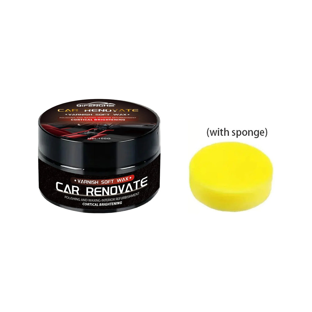 Car Interior Plastic Restorer & Dashboard Polishing Cream