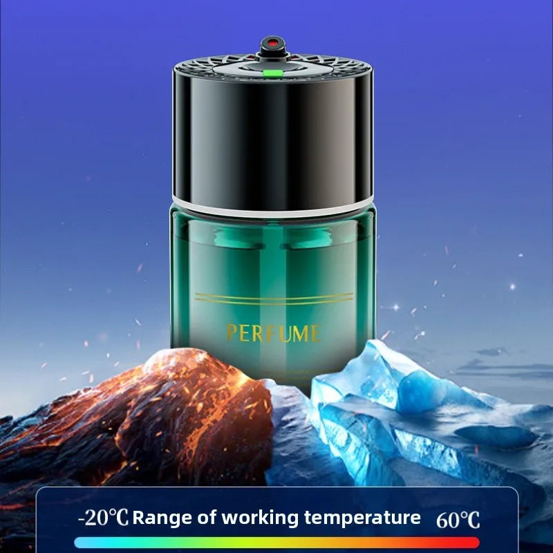 Smart Car Aromatherapy Diffuser Fragrance Machine Car Smell Air Freshener Ocean Hilton Automatic Car Scent LED Ambient Light Oasis Select