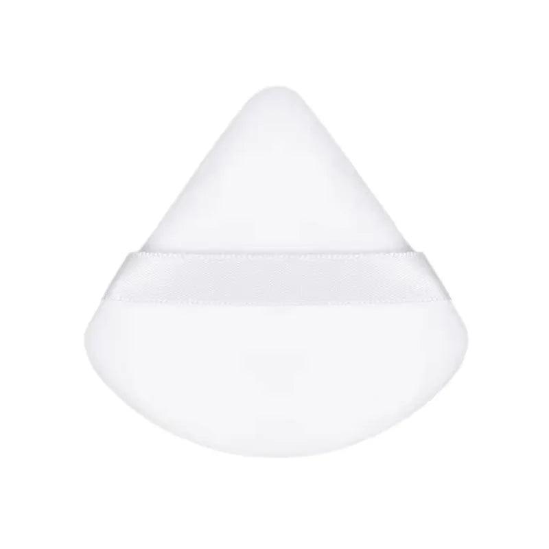 1/3/5/7/9pcs Velvet Cosmetic Powder Pufff Makeup Sponge Puff Dry Use Triangle Makeup Puff Women Soft Smooth Face Makeup Tools Oasis Select 1pcs White