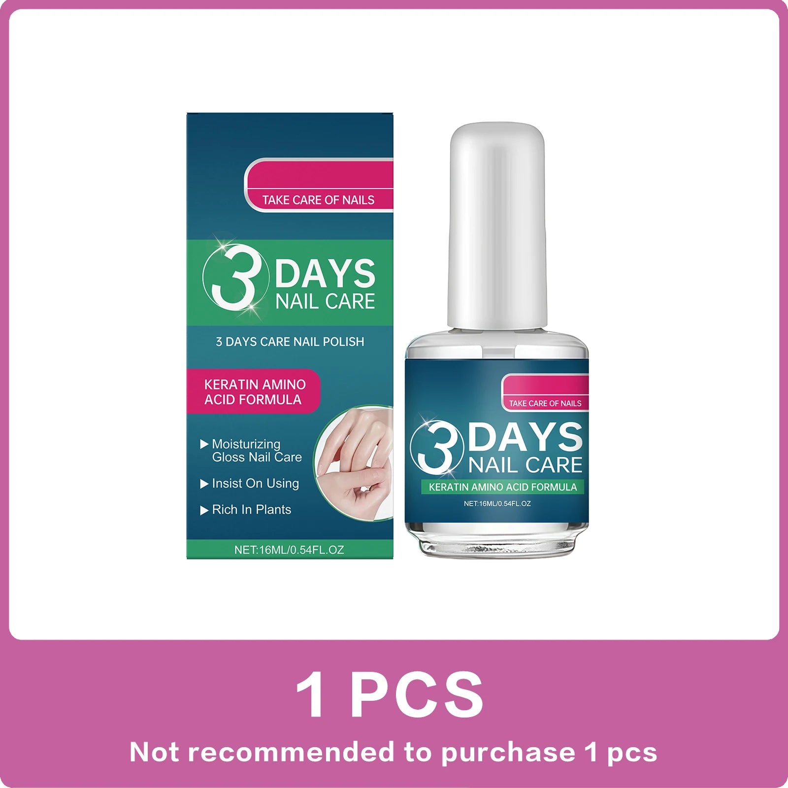 3-Day Nail Repair & Nourishing Oil – Moisturizing Cuticle Treatment Nail Treatment Oil Oasis Select 16g