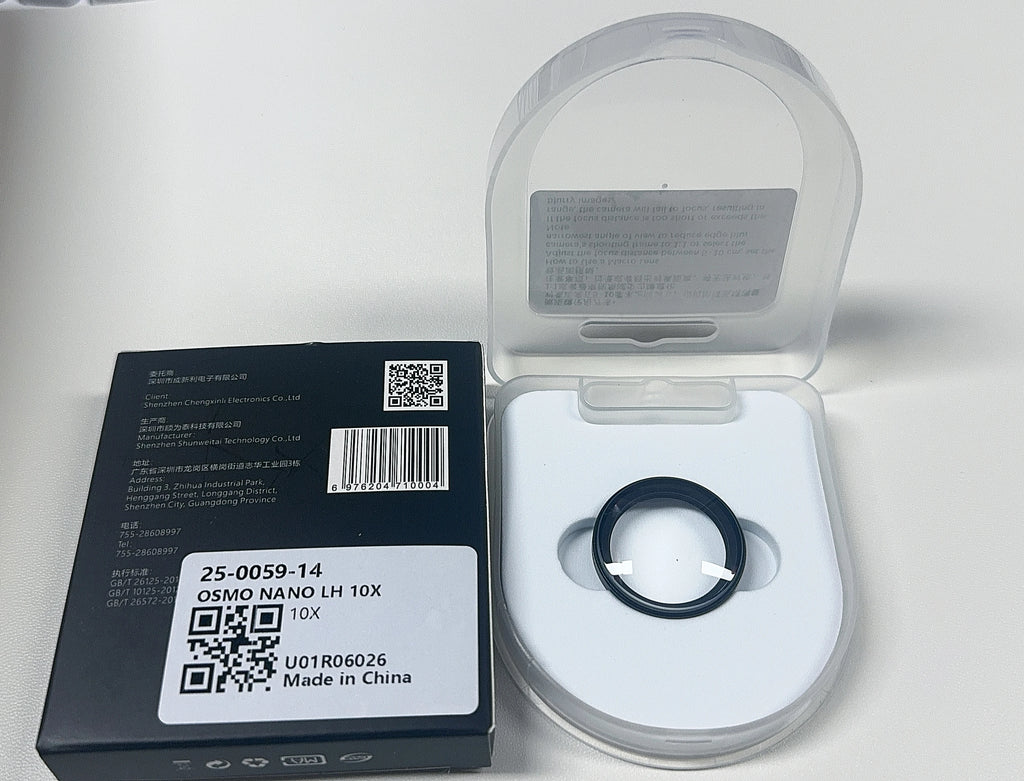 HD 10X Macro Lens Filter for Insta360, DJI Action & GoPro