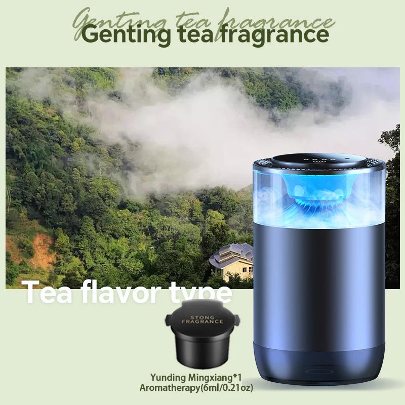 Smart Car Fragrance Diffuser with RGB Light | Rechargeable