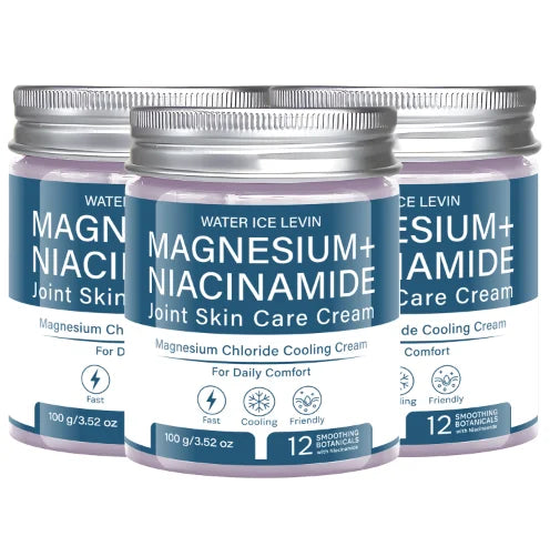 Magnesium Chloride Cooling Joint Cream – Niacinamide & Bee Venom Cooling Body Cream Oasis Select WHITE 100g