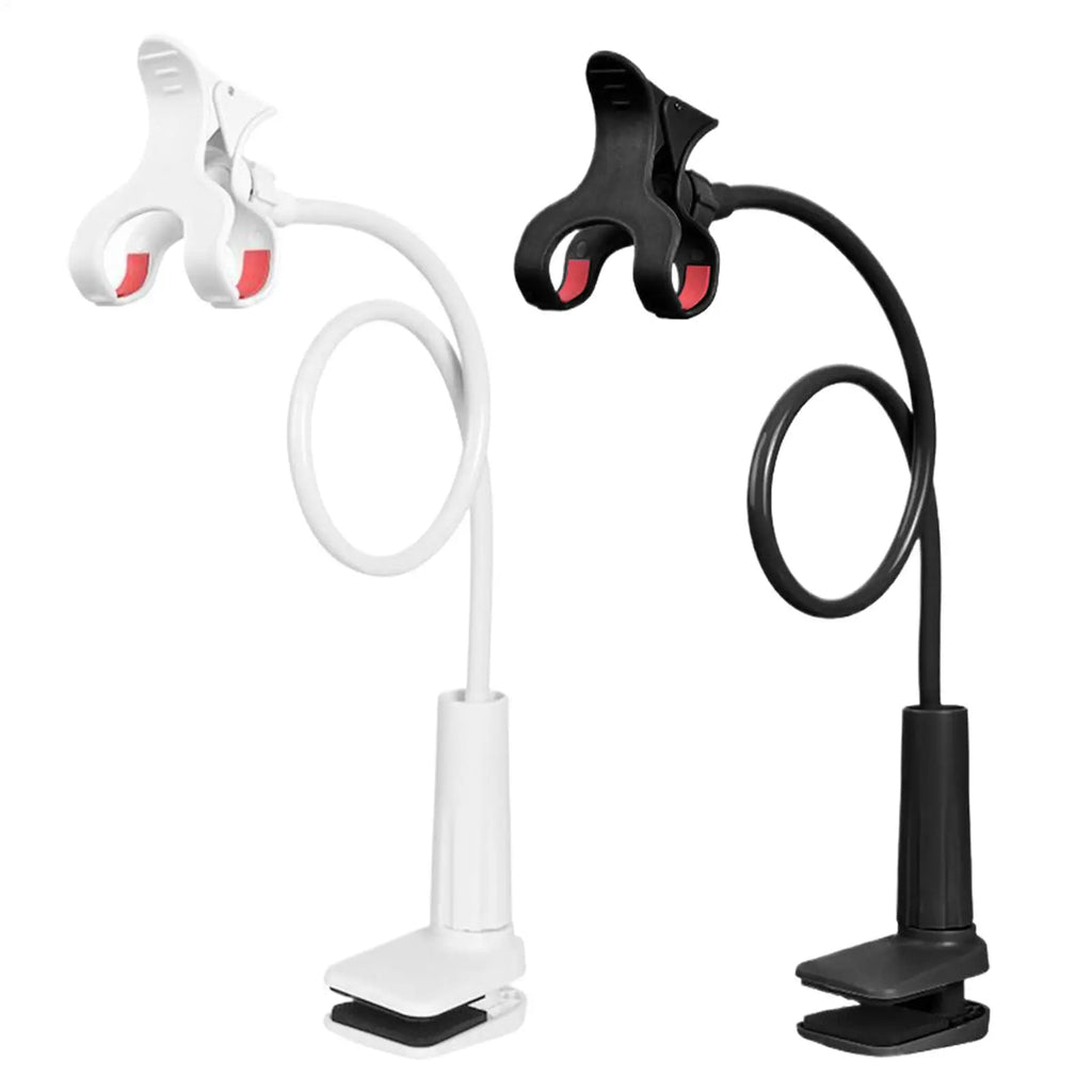 Bed Phone Holder Multifunctional Cell Phone Mount Gooseneck Phone Holder for Desk Headboard Bed Bedside Bendable Long Arm Phone Oasis Select